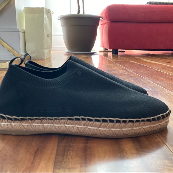 **SOLD** Prada Slip-on Espadrilles - Picture 2 of 8